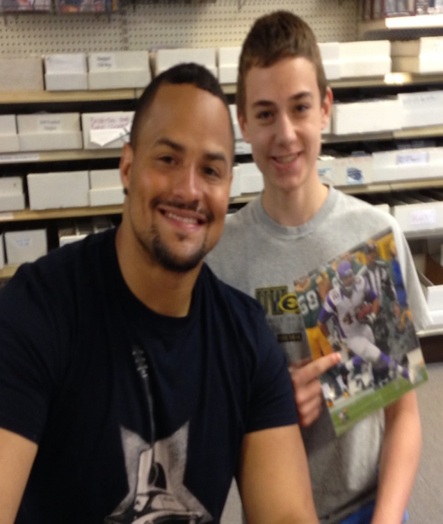 DJ with Minnesota Vikings All-Pro fullback Jerome Felton