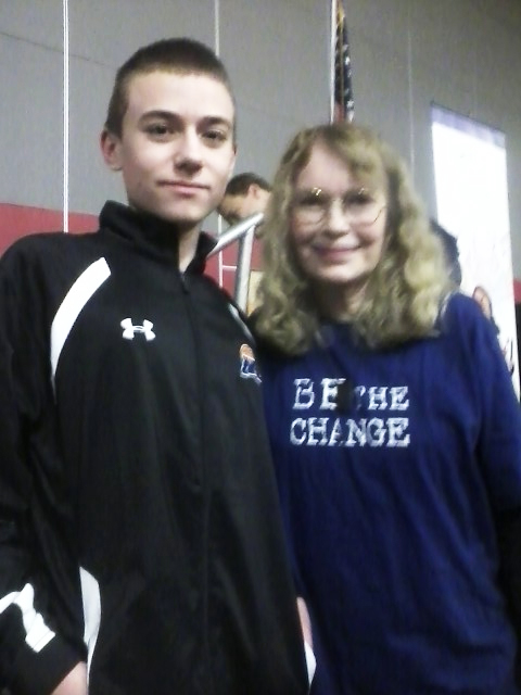 DJ with Mia Farrow at We Day