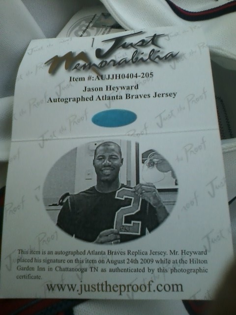 Jason Heyward jersey label