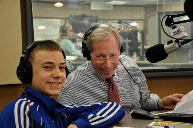 DJ in the WCCO Radio studio