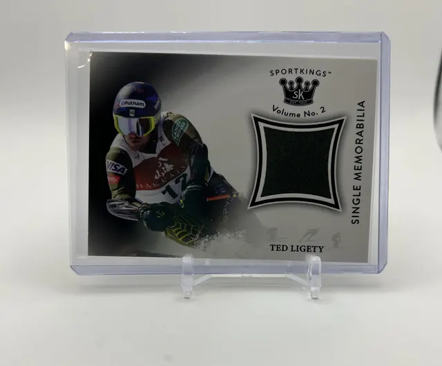 2020 Sportkings Volume 2 Ted Ligety Speed Suit Memorabilia Patch product photo