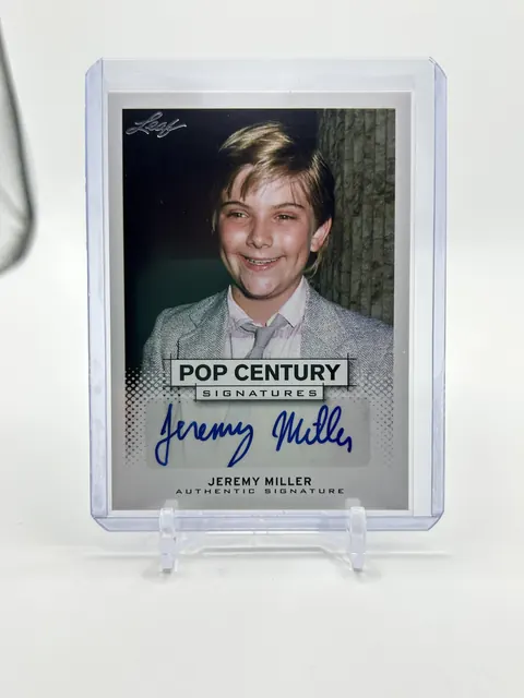 2013 Leaf Pop Century Signatures Jeremy Miller Auto product photo