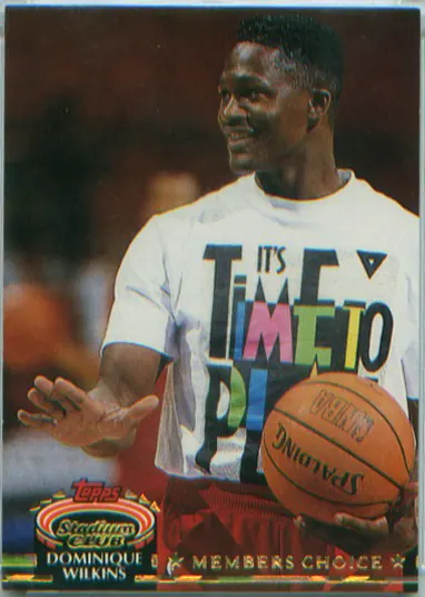 1992-93 Stadium Club #208 Dominique Wilkins MC product photo