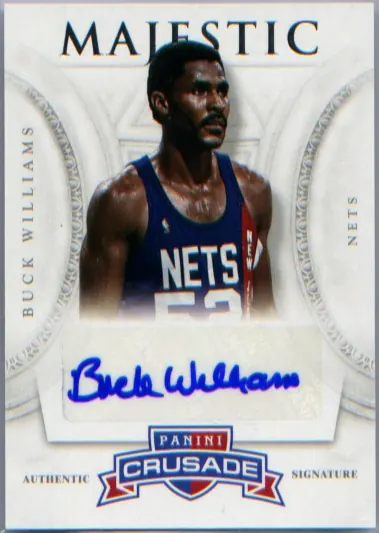 2012-13 Panini Crusade Majestic Signatures #60 Buck Williams product photo