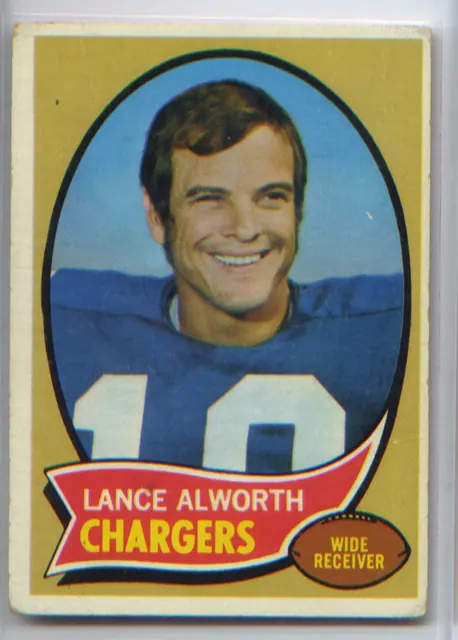 1970 Topps #240 Lance Alworth product photo