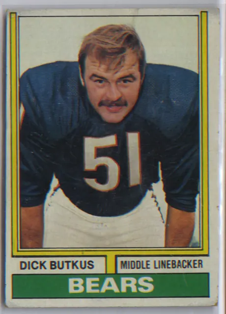 1974 Topps #230 Dick Butkus product photo